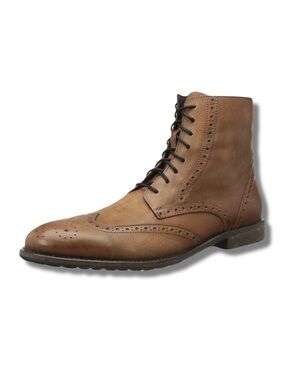 LIKE NEW Donald J Pliner Men's ZBT Oxford Ankle Zip Boot Size 7M